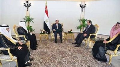 تفاصيل لقاء الرئيس السيسي بعضو مجلس الوزراء السعودي