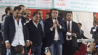 بالصور.. النائب عبد الرحيم علي ينظم مؤتمرًا للتعريف بالتعديلات الدستورية