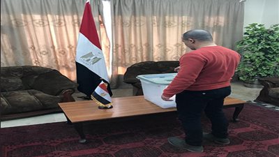 بالصور.. المصريون في أفغانستان يشاركون بالاستفتاء على التعديلات الدستورية
