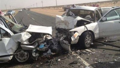 أسماء ضحايا ومصابي حادث تصادم طريق الجبلاو في قنا