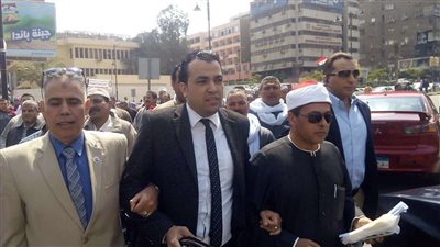 بالصور..مسيرة حاشدة لأعضاء حزب مستقبل وطن امانة شرق بمدينة نصر