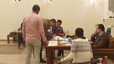 عضو مجلس إدارة الأهلي يدلي بصوته في الاستفتاء على التعديلات الدستورية