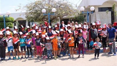 بالصور.. نادي الشمس ينظم ماراثون في أول أيام الاستفتاء على الدستور