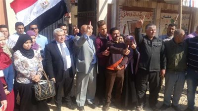 هندسة طنطا تشارك في العُرس الديمقراطي لاستفتاء التعديلات الدستورية