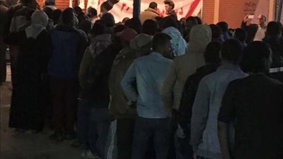 بالصور.. إقبال كبير على لجان الاستفتاء في الساعة الأخيرة ببورسعيد