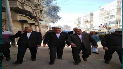 استمرار تكثيف أعمال النظافة بمدينة الحسينية للحفاظ على الشكل الجمالي
