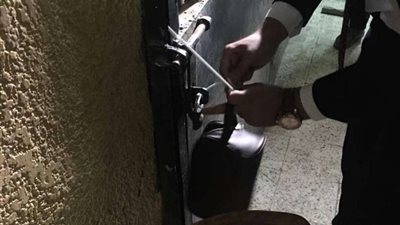 غلق اللجان بمدرسة محمد رفعت غرب مدينة نصر