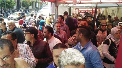 حشود غير مسبوقة بقصر الدوبارة بجاردن سيتي