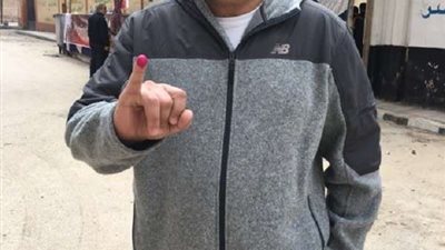 عضو اتحاد المصارعة يشارك في الاستفتاء على الدستور