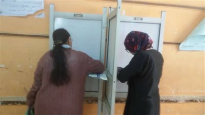 استمرار توافد الناخبين بالاستفتاء الدستوري على لجان مدارس دار السلام