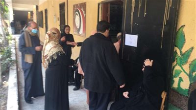 استمرار توافد المواطنون ومدة التوصيت ساعتين في لجان التوفيقية بشبرا