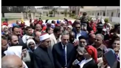 محافظ الإسماعيلية يتفقد اللجان في اليوم الثالت للاستفتاء