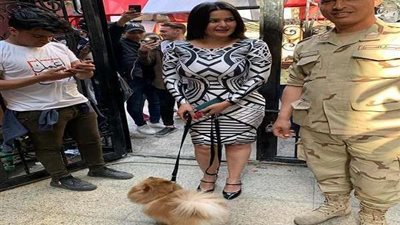 سما المصري تدخل لجنة الاستفتاء بـ