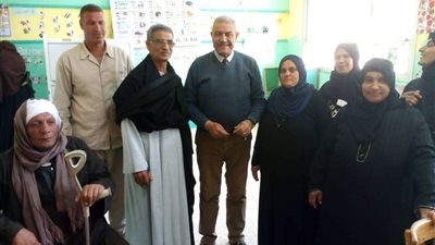 إقبال غير مسبوق فى الاستفتاء على التعديلات الدستورية بالحسينية