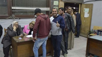 استمرار التصويت بلجنة عباس العقاد بمدينة نصر