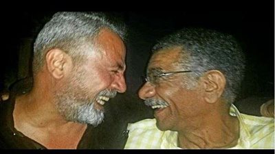 صبري فواز يشارك الجمهور بصورة تجمعه بـ سيد رجب.. ويعلق 