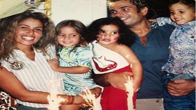 إبنة عمرو دياب تثير الجدل بنشر صورة لوالدها