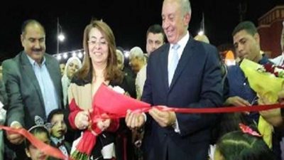 وزيرة التضامن تفتتح معرض ديارنا بالغردقة