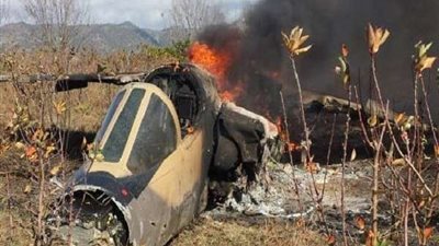 تحطم مروحية للجيش المغربي ومقتل اثنين من طاقمها