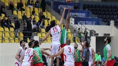 سلة الزمالك تهزم الجزيرة في أولى مباريات نهائي سوبر السلة