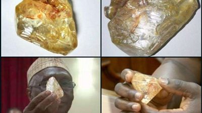 العثور على ثاني أكبر ماسة في التاريخ