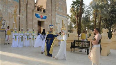 احتفالية ملكة جمال المحجبات فى القرية الفرعونية |صور