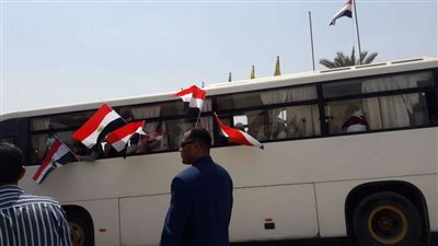 طلاء 405 أتوبيسات بالقاهرة استعدادا للأمم الأفريقية