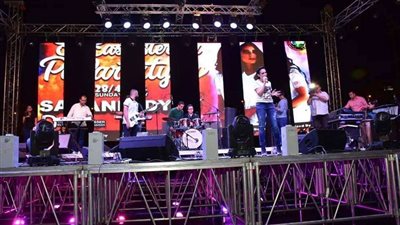 ساندي تتألق في أولى فقرات حفل شم النسيم بنادي مدينتي