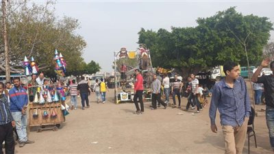 محافظ البحيرة يتابع مظاهر الاحتفال بأعياد شم النسيم