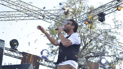 رامي صبري يحيي حفل الربيع في بورسعيد