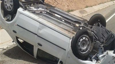 بالأسماء.. إصابة 8 أشخاص من أسرة واحدة في حادث انقلاب سيارة بالبحيرة