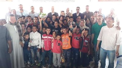 وكيل تعليم الفيوم  يشارك فى يوم الطفل الجميل بيوسف الصديق