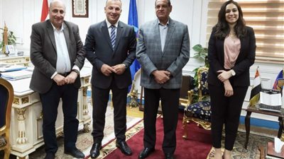 فريق جائزة مصر للتميز الحكومي يزور محافظة البحيرة