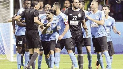 ماجد أونش يحصد الدوري الأردني مع فريق الفيصلي