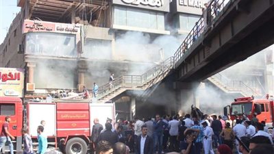 النيابة تكشف حجم خسائر حريق الموسكي