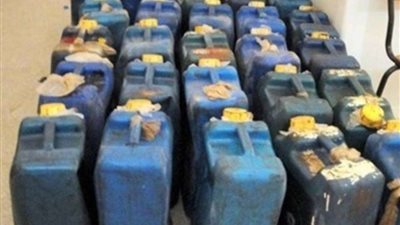 3 مليون ونصف مواد وقود في قبضة أمن المنيا قبل بيعها بالسوق السواء