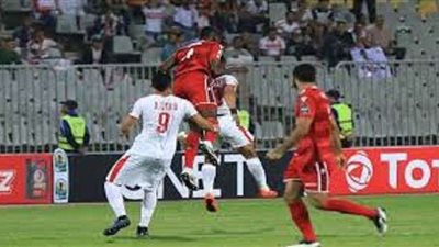 الزمالك بالزي الأزرق أمام النجم الساحلي بالكونفدرالية