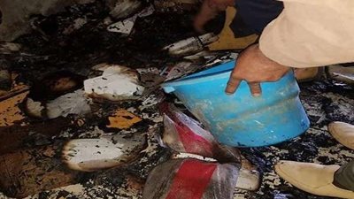 حريق بالإدارة الصحية بالقنايات فى الشرقية والنيابة تطلب التحريات