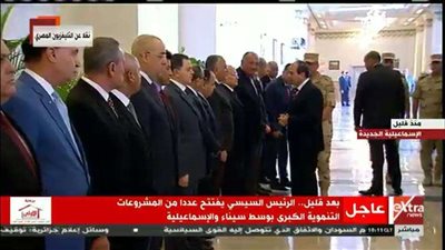 السيسي: المصريون امتلكوا الوعي لإقامة نهضة اقتصادية