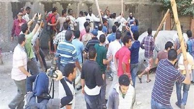 عاطل يمزق جسد جاره في مشاجرة بسبب لهو الأطفال بشبرا