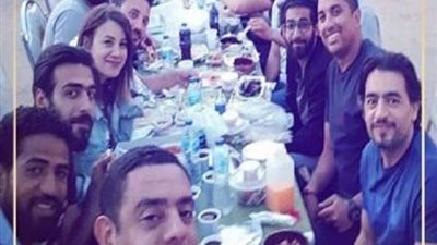 هانى سلامة يتناول الإفطار برفقة مسلسل 