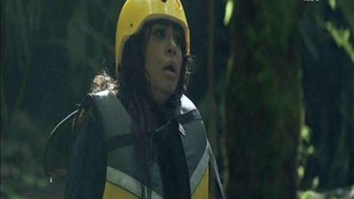 شاهد بالفيديو.. رد فعل سلوى خطاب في برنامج رامز في الشلال