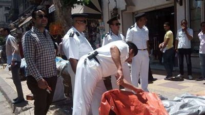 حي وسط الإسكندرية يشن حمله  لإزالة الإشغالات والتعديات بالمنشية