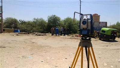 تسليم موقع كوبري مشاة إيتاي البارود العلوي للشركة المنفذة للبدء في تشييده