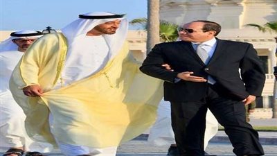 السيسي يعقد جلسة مباحثات مع ولي عهد أبو ظبي لاستعراض آخر تطورات المنطقة