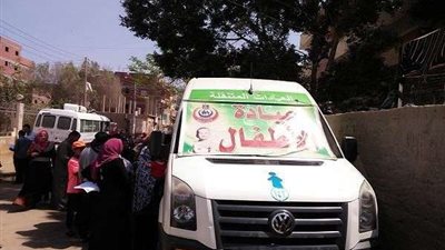 توقيع الكشف الطبي المجاني لـ 2379 مريض بقافلة طبية وعلاجية بالشرقية