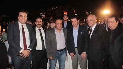 عاطف الشريف يشارك فى حفل سحور 