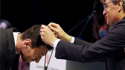 ميسي يتوج بلقب هداف الليجا للمرة السادسة في تاريخه