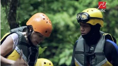 شيرين رضا ببرنامج رامز في الشلال.. صدمات وصراخ ورعب