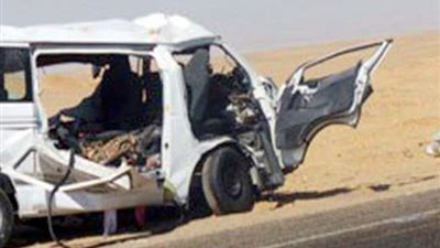 انتشال جثماني شخصين سقطا في ترعة إثر انقلاب ميكروباص بالجيزة